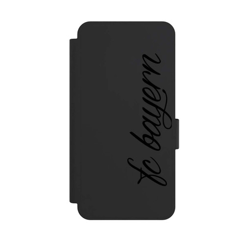 Samsung Galaxy S25 Edge NIVOflip Schwarzes FCB Girlmotiv - ohne Hintergrund