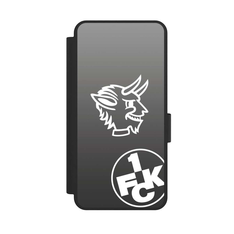 Galaxy S25 Edge NIVOflip Teufelskopf FCK auf Schwarz