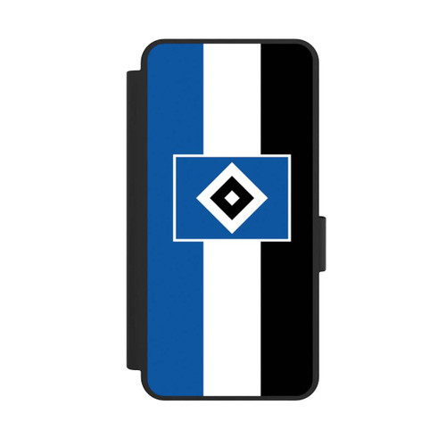 Samsung Galaxy S25 Edge NIVOflip HSV Streifen - Blau-Weiß-Schwarz