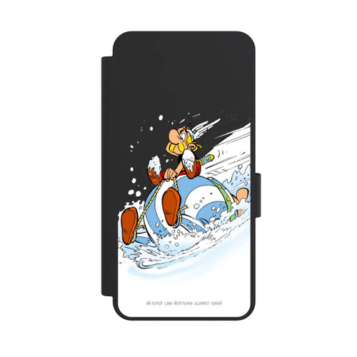 Samsung Galaxy S25 Edge NIVOflip Asterix &amp; Obelix Sledge Transparent