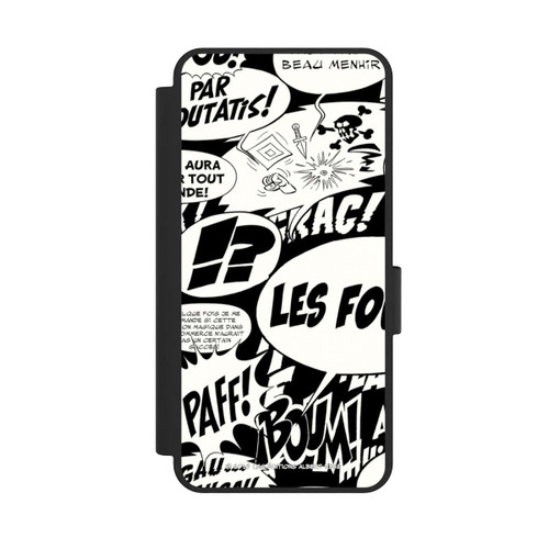 Samsung Galaxy S25 Edge NIVOflip Bulles BD Astérix Noir
