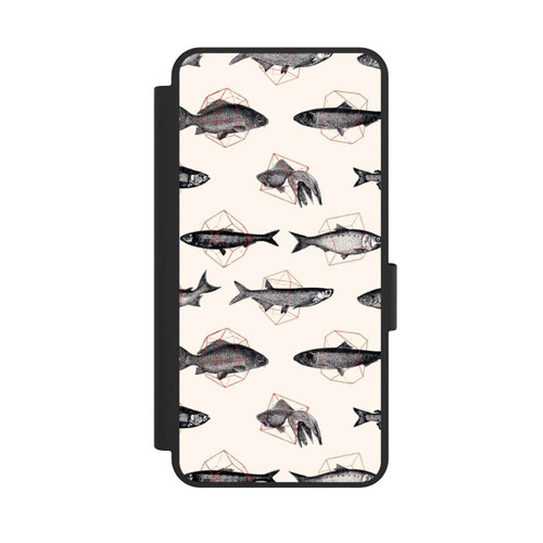 Samsung Galaxy S25 Edge NIVOflip Fishes in Geometrics