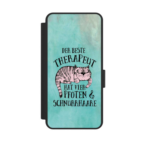 Samsung Galaxy S25 Edge NIVOflip Katze Therapeut