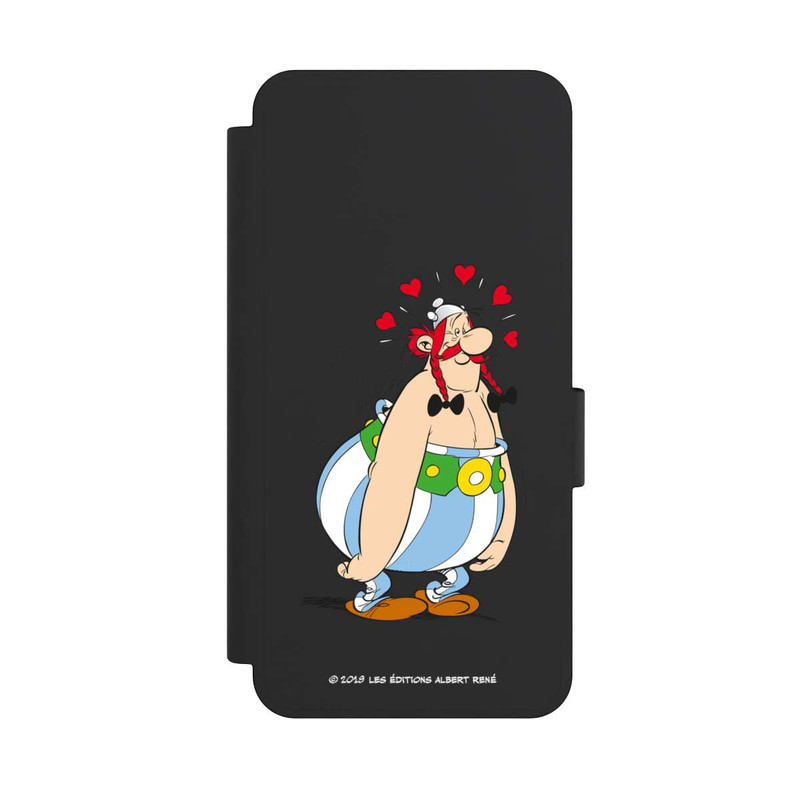 Galaxy S25 Edge NIVOflip Obélix Amoureux Transparent