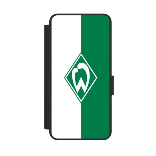 Samsung Galaxy S25 Edge NIVOflip Weiß-Grün - Werder Bremen