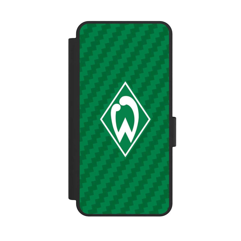 Galaxy S25 Edge NIVOflip Carbonlook - Werder Bremen