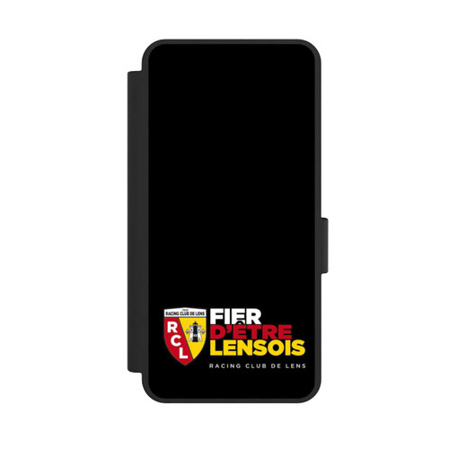Samsung Galaxy S25 Edge NIVOflip RC Lens Logo en bas Noir