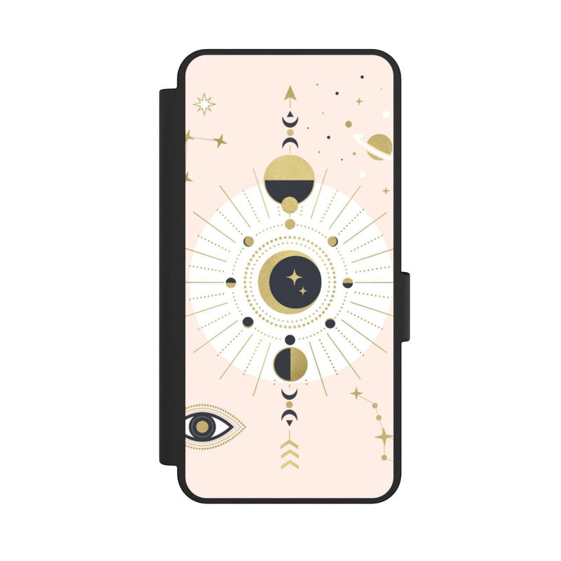 Galaxy S25 Edge NIVOflip Abstrakter Rose-Gold-Look