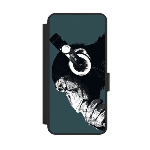 Samsung Galaxy S25 Edge NIVOflip Denkender Affe Blau