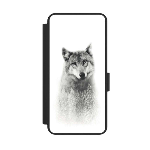 Samsung Galaxy S25 Edge NIVOflip Der Wolf und der Wald