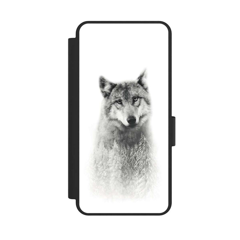 Galaxy S25 Edge NIVOflip Der Wolf und der Wald