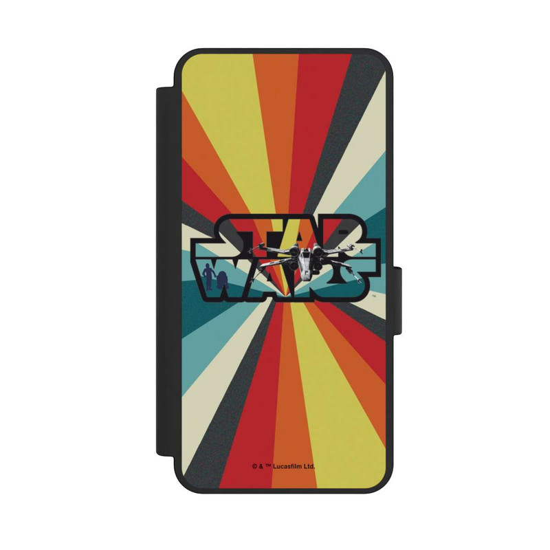 Galaxy S25 Edge NIVOflip Retro X-Wing Star Wars Logo