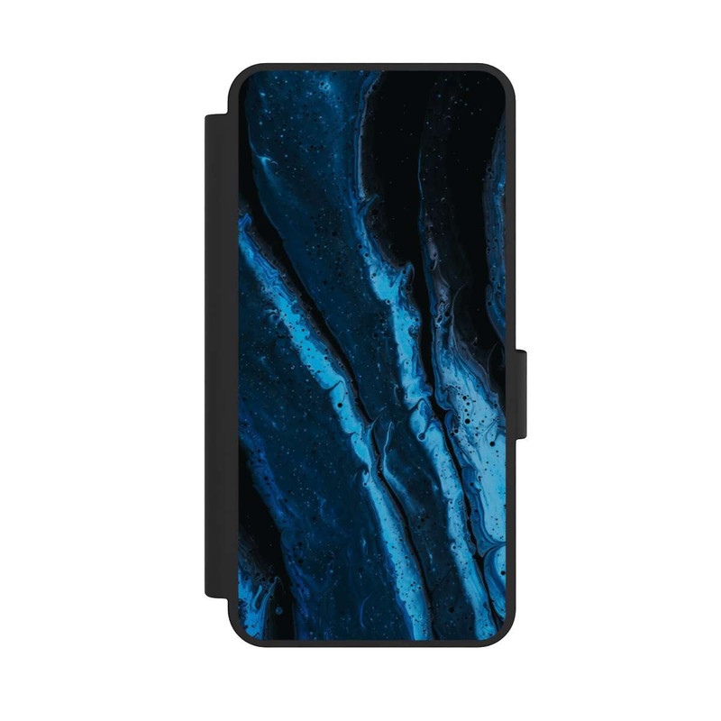 Galaxy S25 Edge NIVOflip Blue oil texture