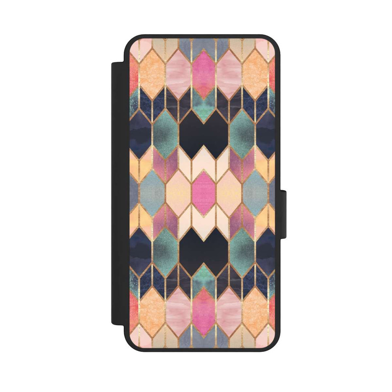 Galaxy S25 Edge NIVOflip Bunte Glasscheibe
