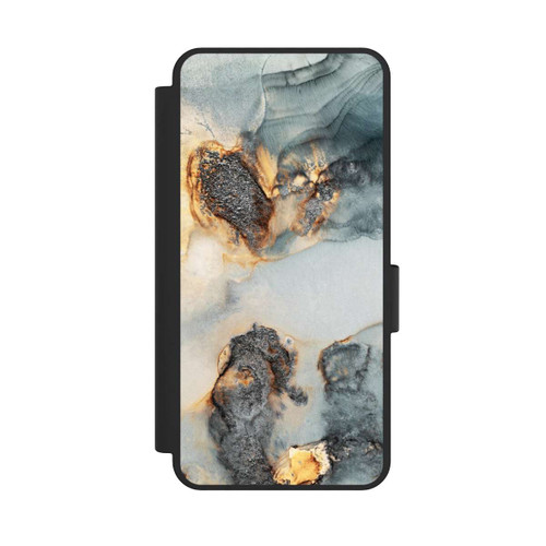 Samsung Galaxy S25 Edge NIVOflip Flutwellen Golddruck