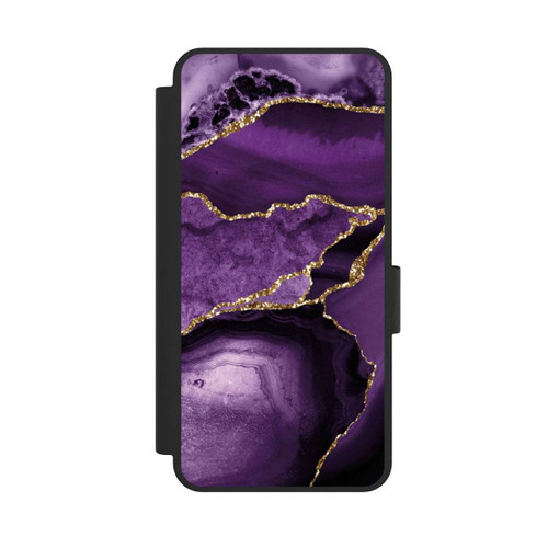 Samsung Galaxy S25 Edge NIVOflip Marbre Violet Paysage