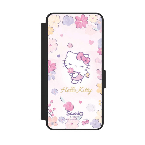 Samsung Galaxy S25 Edge NIVOflip Hallo Kitty Blume
