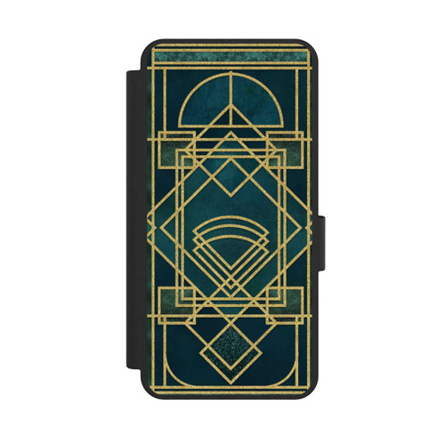 Samsung Galaxy S25 Edge NIVOflip Art Deco Square Big