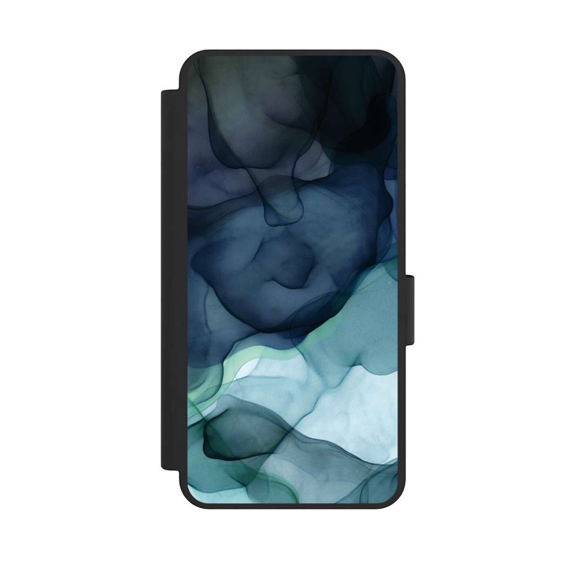 Galaxy S25 Edge NIVOflip Humeur crépusculaire d’art liquide