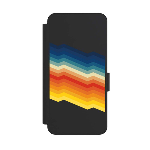 Samsung Galaxy S25 Edge NIVOflip Abstrakter Regenbogen