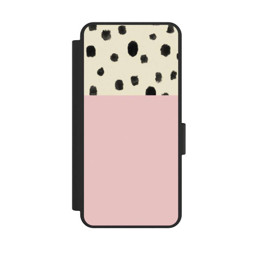 Samsung Galaxy S25 Edge NIVOflip Punkte und Rosa