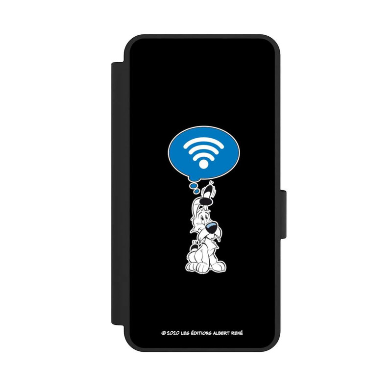Galaxy S25 Edge NIVOflip Idéfix WI-FI Sur Fond Noir