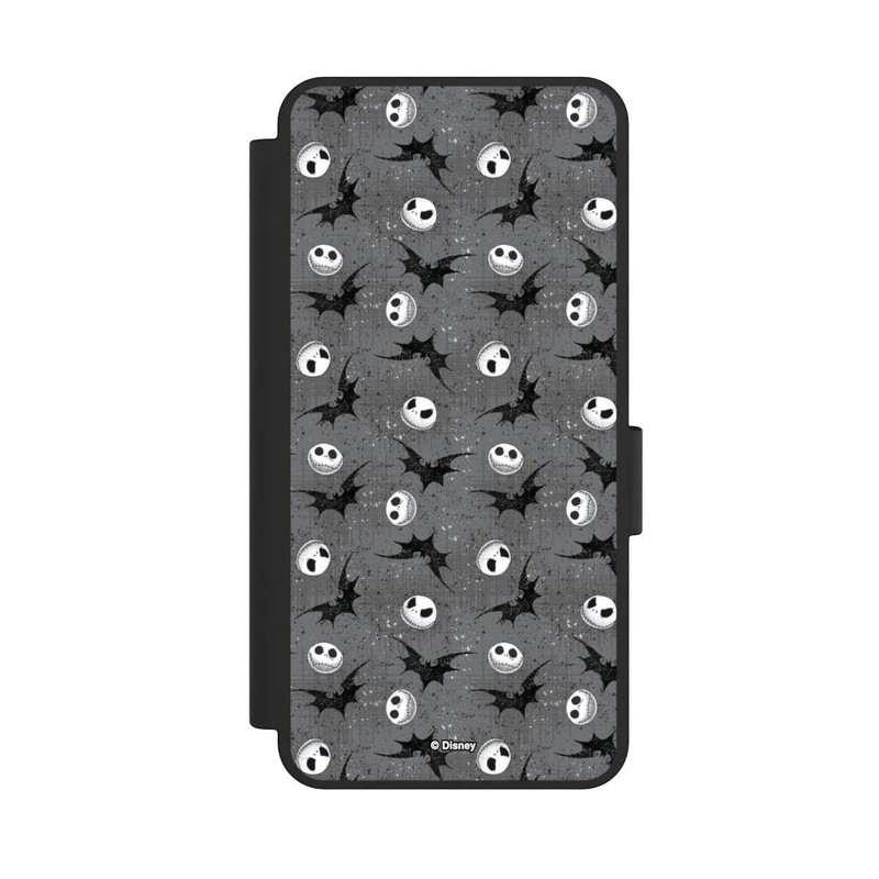 Galaxy S25 Edge NIVOflip Jack Grey Pattern Tim Burtons Nightmare before Christmas