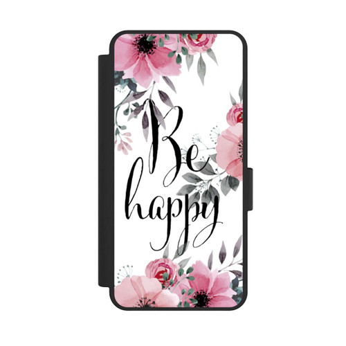 Samsung Galaxy S25 Edge NIVOflip Be Happy Blumen