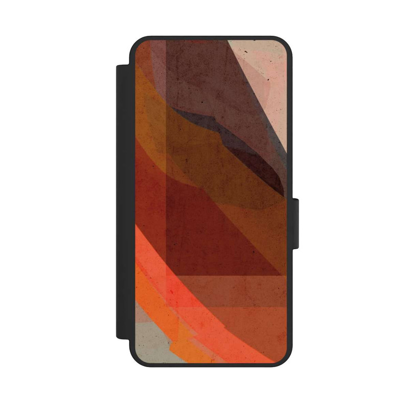 Galaxy S25 Edge NIVOflip Vague rouge rouille