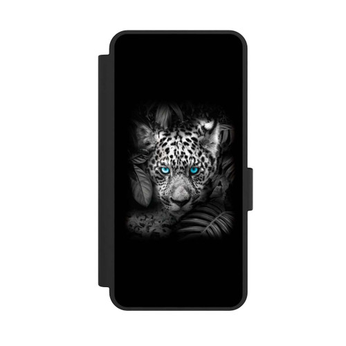 Samsung Galaxy S25 Edge NIVOflip Jaguar Schwarz Dschungel