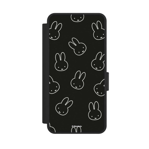 Samsung Galaxy S25 Edge NIVOflip Miffy Pattern Black