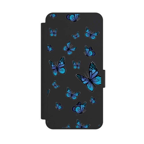 Samsung Galaxy S25 Edge NIVOflip Schmetterlingmuster Transparent