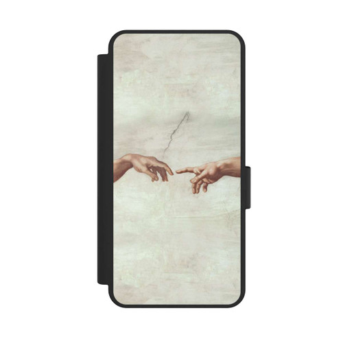 Samsung Galaxy S25 Edge NIVOflip Hands of God and Adam by Michelangelo Buonarroti