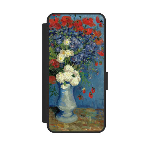 Samsung Galaxy S25 Edge NIVOflip Still Life Vase with Cornflowers and Poppies by Vincent Van Gogh