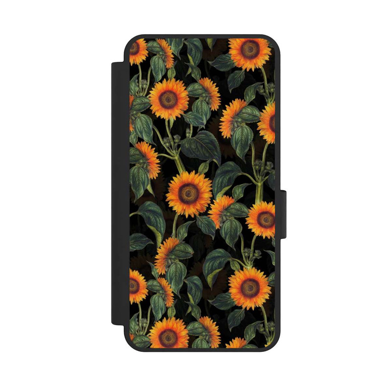 Galaxy S25 Edge NIVOflip Sunflower Black