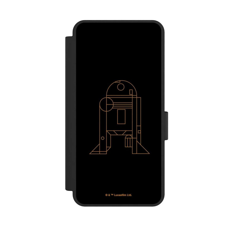 Galaxy S25 Edge NIVOflip R2D2 Dessin au trait