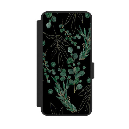 Samsung Galaxy S25 Edge NIVOflip Eucalyptus Leaves black