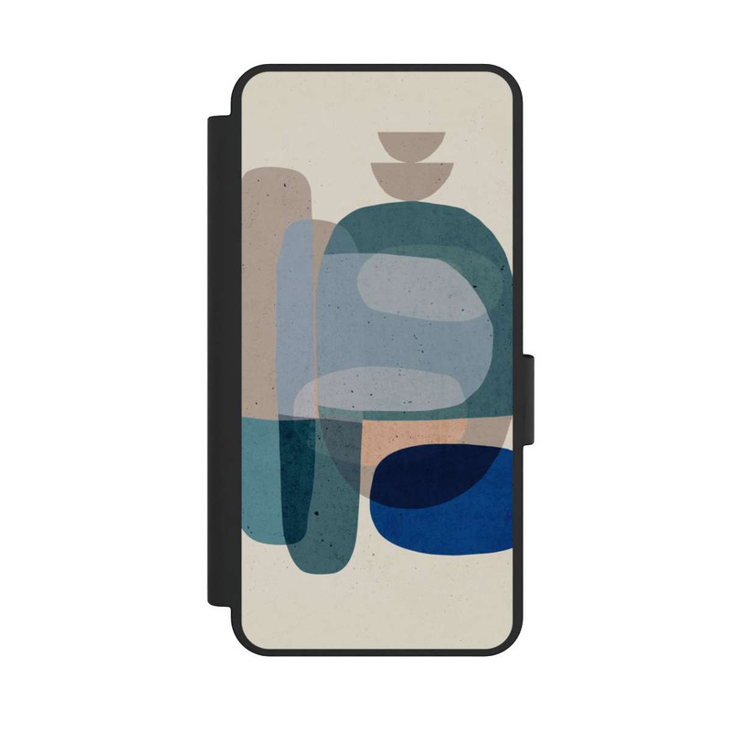 Galaxy S25 Edge NIVOflip Pierres n° 3 Bleu