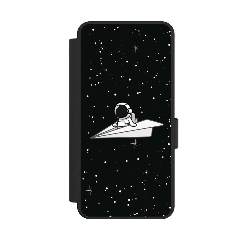 Galaxy S25 Edge NIVOflip Astronaut Paper Plane Comic