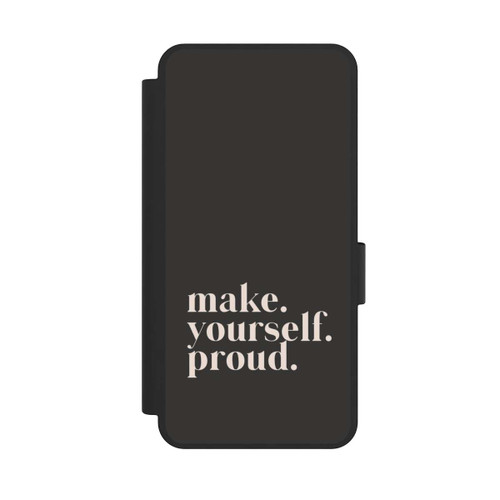 Samsung Galaxy S25 Edge NIVOflip Make Yourself Proud Quote
