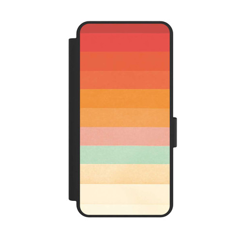 Samsung Galaxy S25 Edge NIVOflip Regenbogen Chevrons II