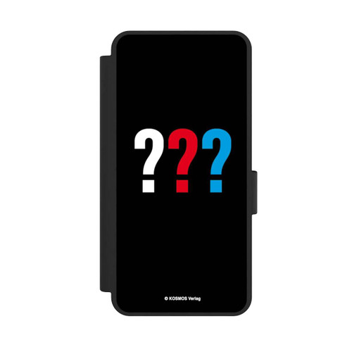 Samsung Galaxy S25 Edge NIVOflip Drei Fragezeichen Logo