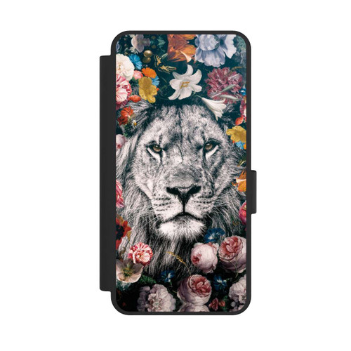Samsung Galaxy S25 Edge NIVOflip Lion Flowers
