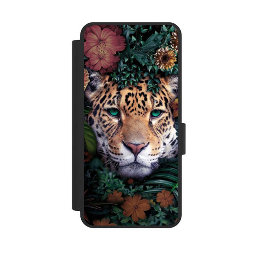 Samsung Galaxy S25 Edge NIVOflip Jaguar im Dschunglegrün