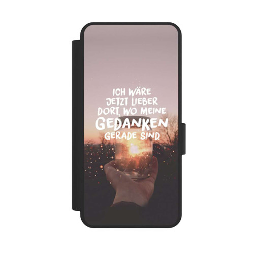 Samsung Galaxy S25 Edge NIVOflip Ich Wäre Jetzt Lieber Dort