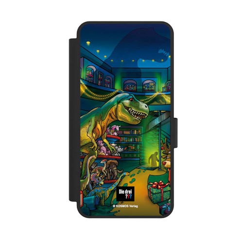 Samsung Galaxy S25 Edge NIVOflip Die Drei Fragezeichen Dino