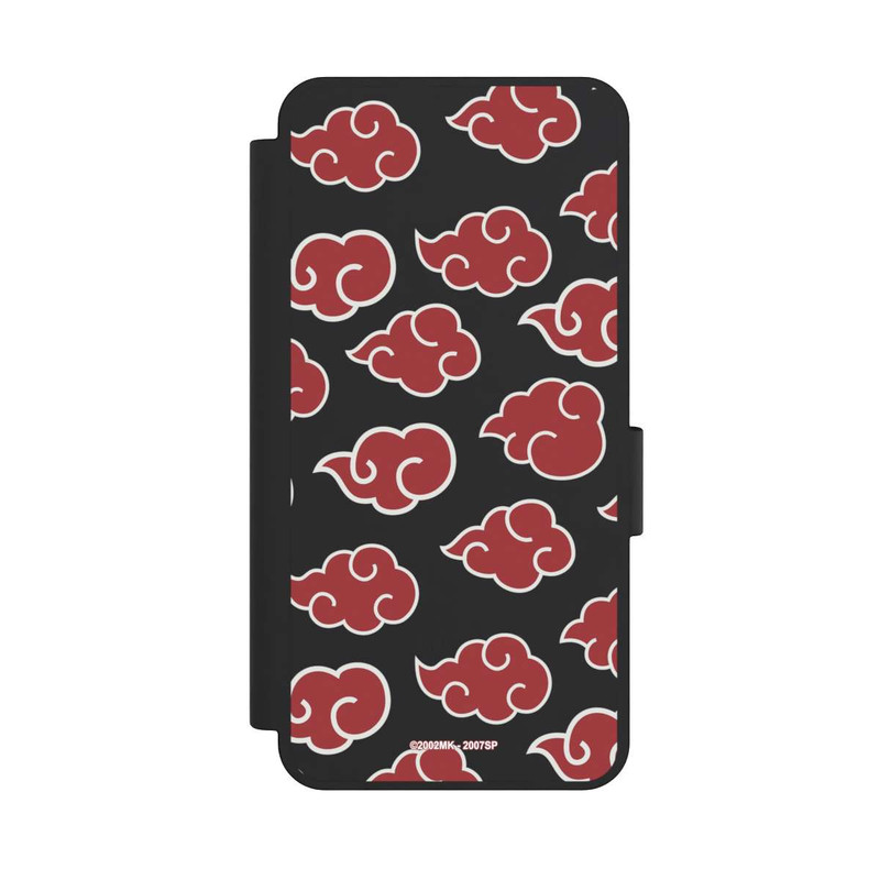 Galaxy S25 Edge NIVOflip Akatsuki Pattern Transparent