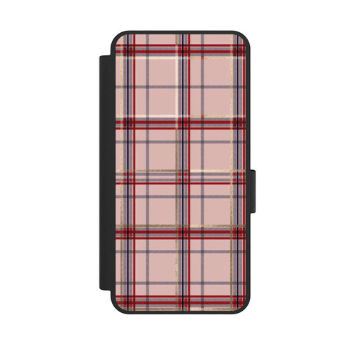 Samsung Galaxy S25 Edge NIVOflip TARTAN PINK