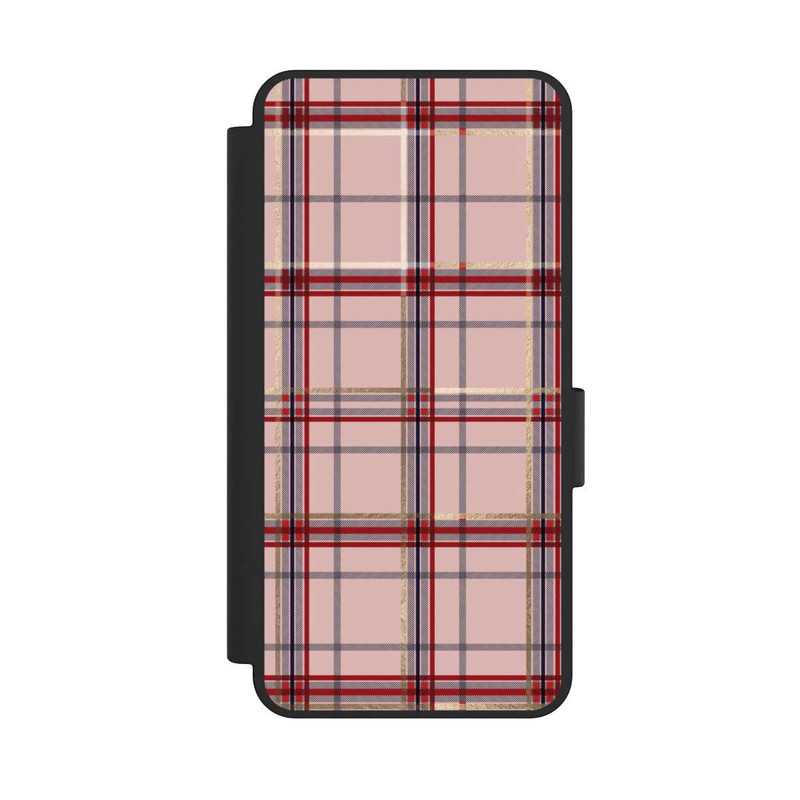 Galaxy S25 Edge NIVOflip TARTAN PINK