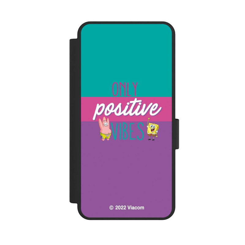 Galaxy S25 Edge NIVOflip  Spongebob - Only Positive Vibes
